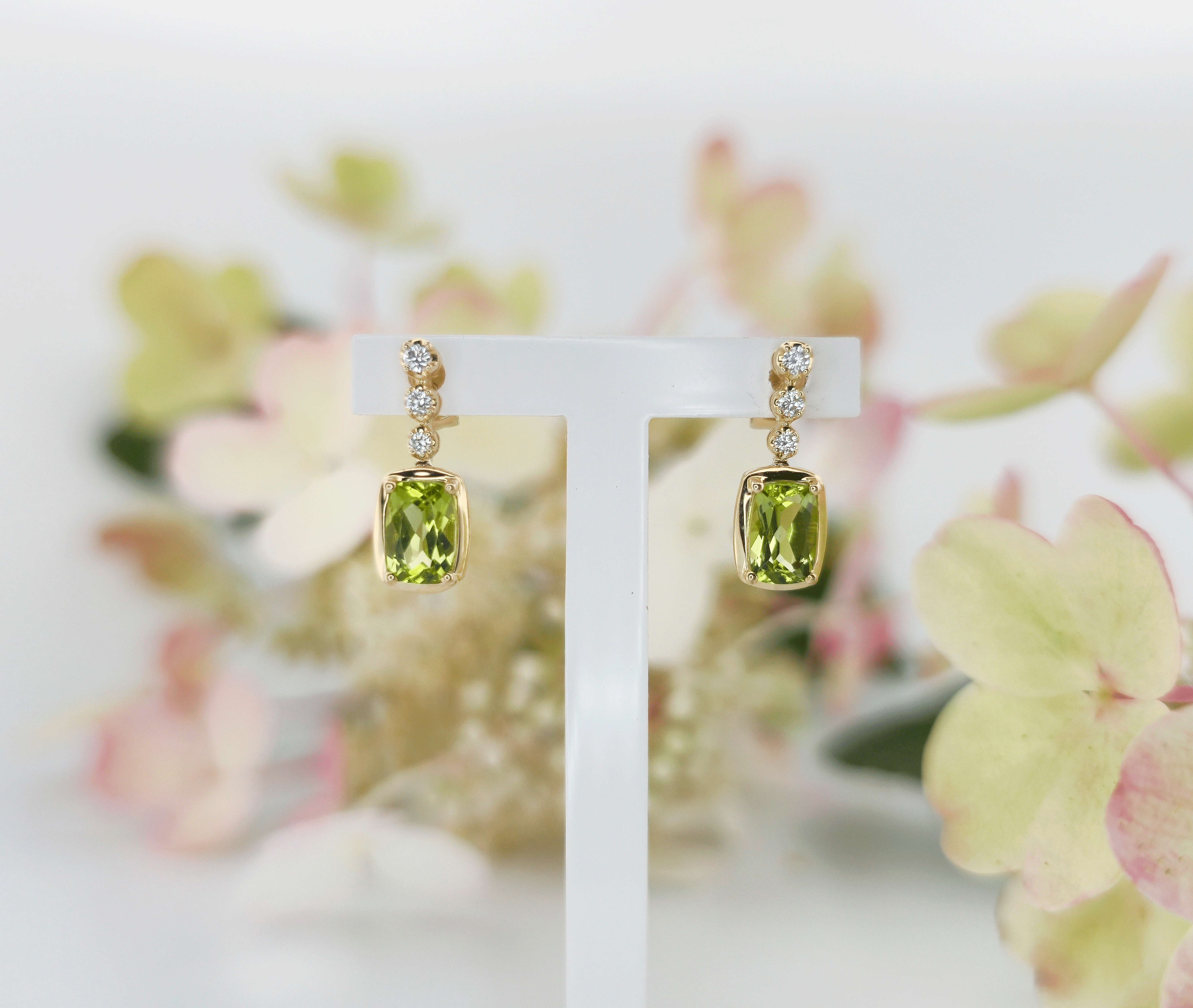 Peridot Earrings 210 6780
